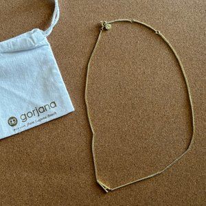 Gorjana - Wilder Alphabet Necklace - Initial "A"